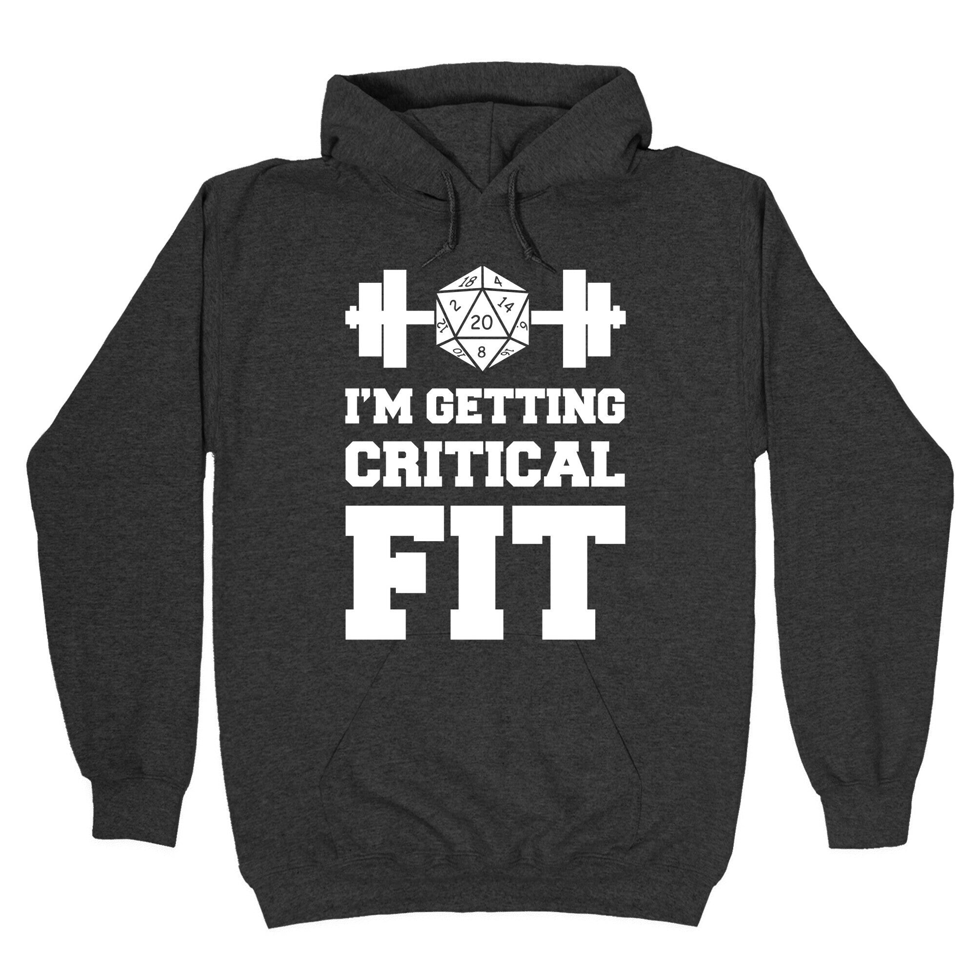 I'm Getting Critical Fit Hoodie